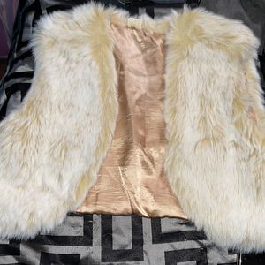 Fur vest size XS